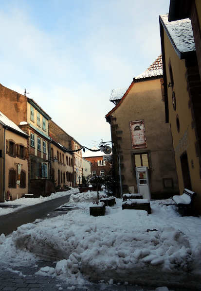 Schnee in La Petite Pierre